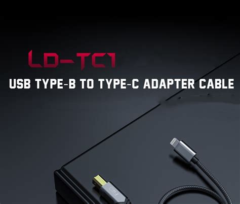 Dây USB Type B ra Type C FiiO LD TC1