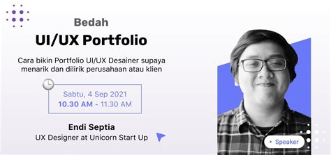 Beli Tiket Webinar Bedah Portfolio Uiux Designer