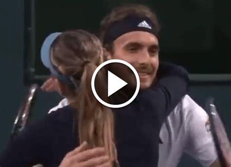 Stefanos Tsitsipas posts a lovely video with his new girlfriend, Paula ...