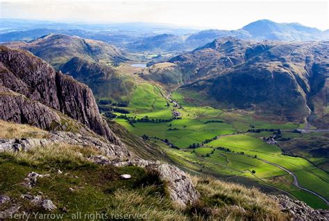 The Langdale Valley Beautiful Lakes Lake District Valley