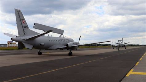 Poland Takes Delivery Of Its Second Saab 340 Aew Platform The Aviationist