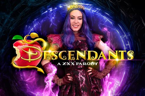 Vrcosplayx In Love Anna De Ville As Villain Mal From Descendants Gives