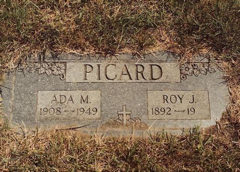 Royal Joseph Picard 1892 1950 Mémorial Find a Grave