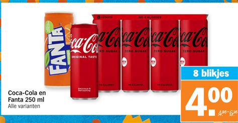 Fanta Cola Frisdrank Folder Aanbieding Bij Albert Heijn Details