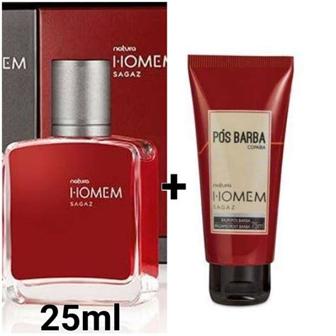 Kit Natura Homem Sagaz Deo Parfum 25ml Pós Barba 75ml Shopee Brasil