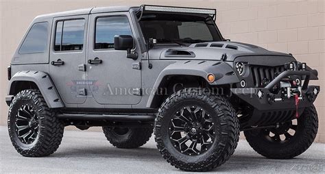 2018 Jeep Wrangler Custom Unlimited Sport Utility 4 Door For Sale