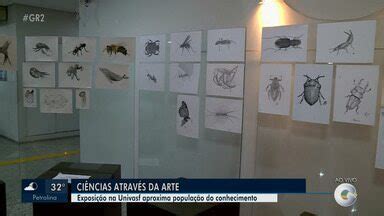 GRTV 2ª Edição Exposição Ciência através das arte está em cartaz na