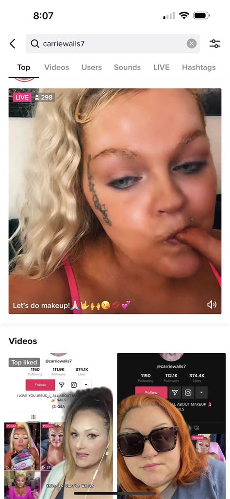 Shes Live Biting On Her Nasty Ass Fingers🤢🤢 Rcarriewalls7