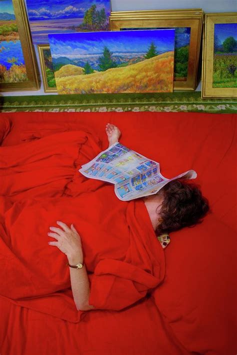 Art And Red Sleep Photograph By Blair Seitz Fine Art America