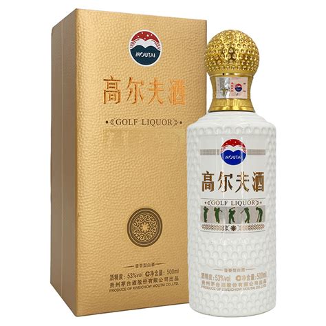 茅台moutai白酒 茅台高尔夫酒 53度 酱香型 500mlx1瓶【价格 图片 品牌 报价】 苏宁易购融汇酒类老酒专营店