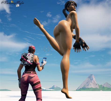 Rule 34 Ass Breasts Fingerless Gloves Fortnite Game Screenshot