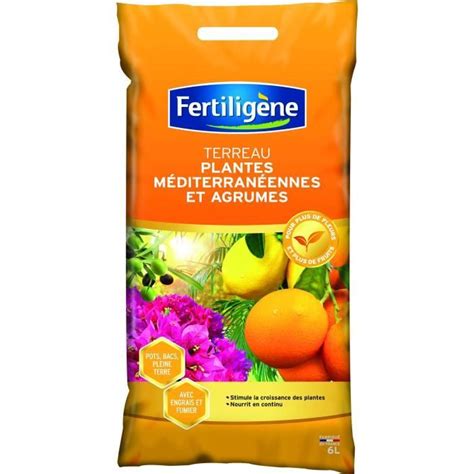 Fertiligene Terreau Agrumes Et Plantes M Diterrann Ennes L