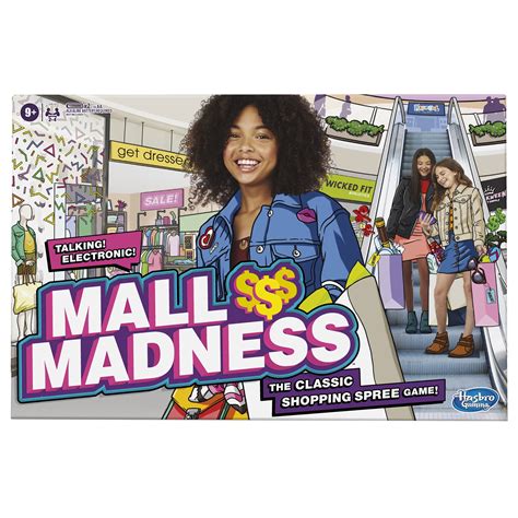 Mall Madness Electronic Shopping Spree Board Game For Kids Ages 9 and ...