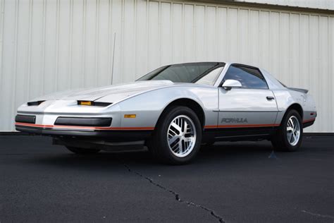 10k Mile 1987 Pontiac Firebird Formula Ws6 5 Speed For Sale On Bat