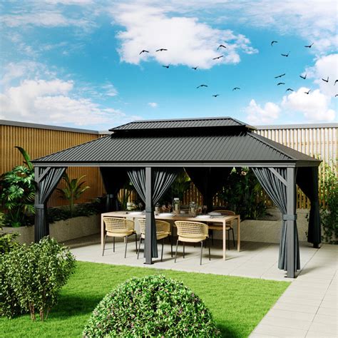 Egeiros Life Ft W X Ft D Aluminum Patio Gazebo Wayfair