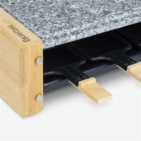 Produkte freundliche Küche raclette im Holzdesign für 6 personen