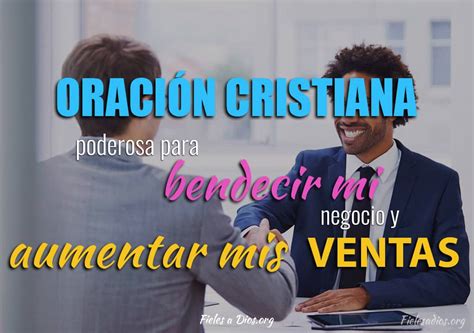 Oración Cristiana Poderosa para Bendecir mi Negocio y Aumentar mis