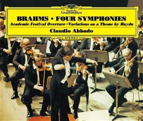 Abbado VPO Brahms The Four Symphonies TOWER RECORDS JAPAN 3CD EBay