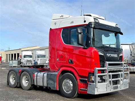 Scania R X Prime Mover Truck Trailer Heavy Equipment