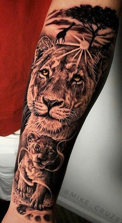 81 Löwentattoo Ideen löwin tattoo löwe tattoo design löwen tätowierung