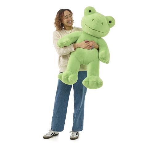 Spring Green Giant Plush Frog Build A Bear WorkshopÂ®