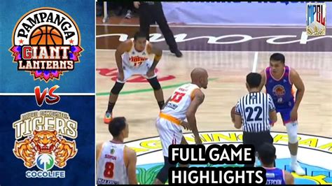 Mpbl Highlights Pampanga Giant Vs Davao Occidental Tigers June