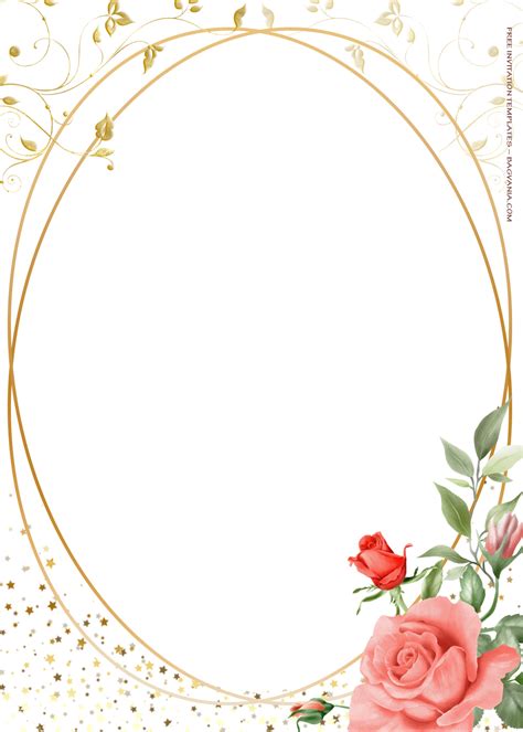 H N Rose Gold Invitation Background T I Mi N Ph V P Nh T