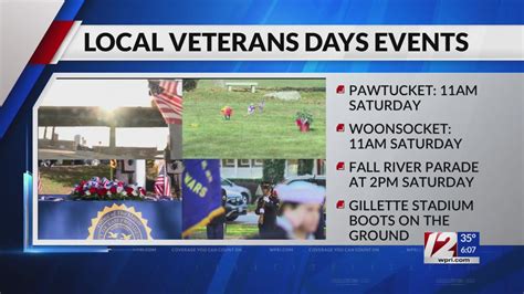 Veterans Day events being held in Southern New England