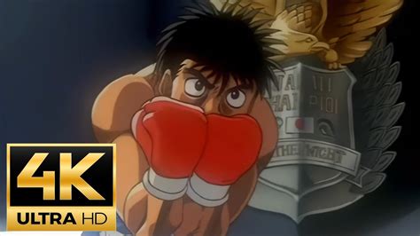 Hajime No Ippo Opening 2 4k 60fps Creditless Topaz Video AI 3 0 YouTube