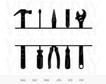 Handyman Tools Split Etsy