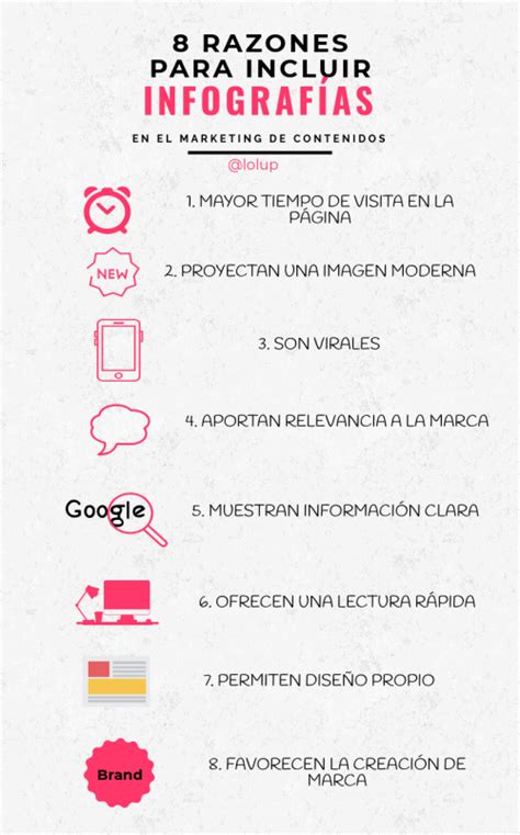 Razones por las que incluir infografías en tu estrategia