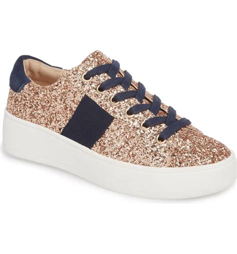 Steve Madden Belle G Glitter Platform Sneaker Best Glitter Sneakers