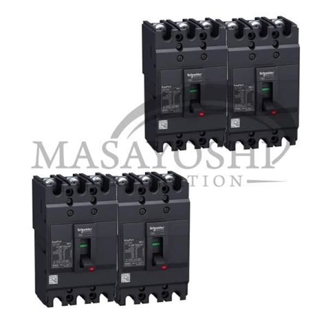 Circuit Breaker Easypact Ezc H Schneider Tmd A Poles D