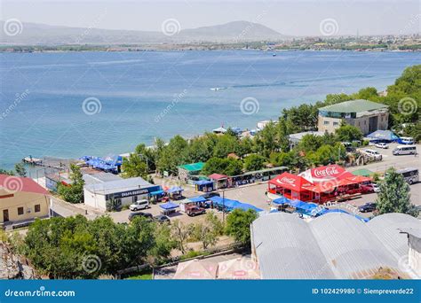 Lake Sevan, Armenia editorial image. Image of park, landscape - 102429980