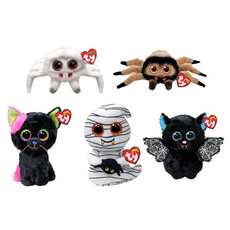 Ty Beanie Boos Set Of Halloween Releases Regular Size