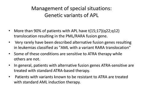 Acute Promyelocytic Leukemia Ppt