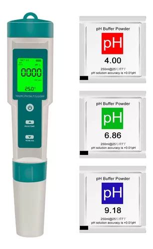 Medidor De Ph Ec Tds Orp Sg Salinidad Temperatura 7 En 1 Envío Gratis