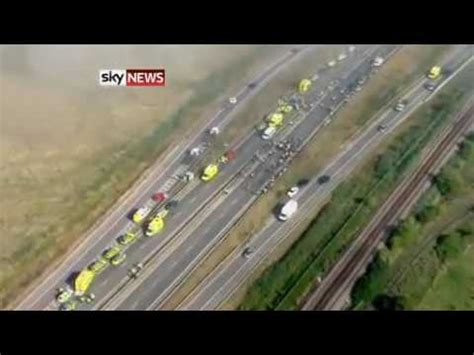 Sheppey Crossing Crash 100 Cars Collide On Bridge YouTube