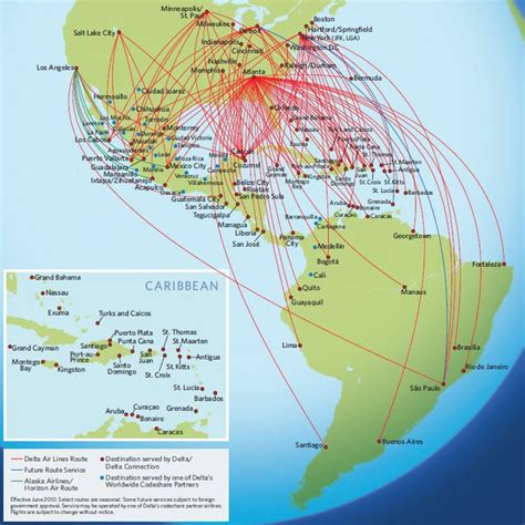 Delta Route Map