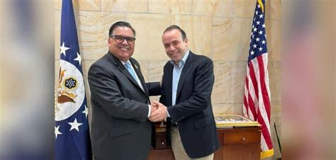 Eder Se Reunió Con El Embajador De Estados Unidos En Colombia