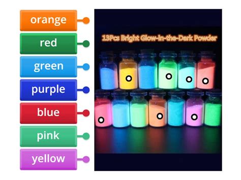 english for kids (colors) :) - Labelled diagram