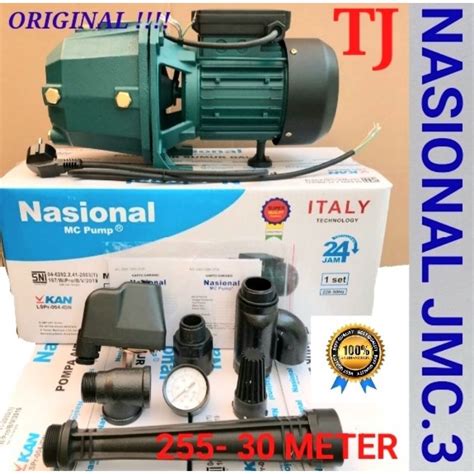 Jual Pompa Air Listrik Jet Pump Otomatis Sumur Dalam Nasional Mc Tipe