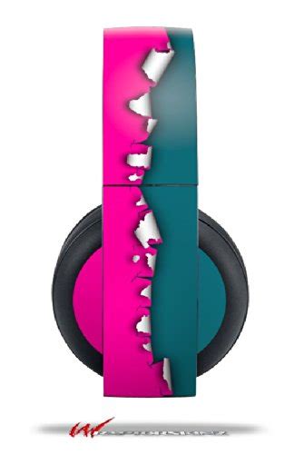 Ripped Colors Hot Pink Seafoam Green Decal Style Vinyl