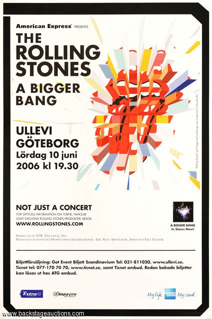 The Rolling Stones A Bigger Bang Tour Gothenburg Sweden Concert