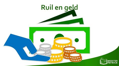 Ruil En Geld Economie YouTube