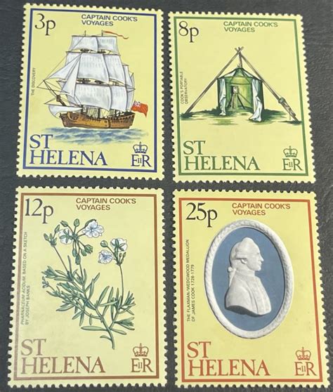 ST Helena 324 327 Mint Never Hinged Complete Set 1979 Worldwide