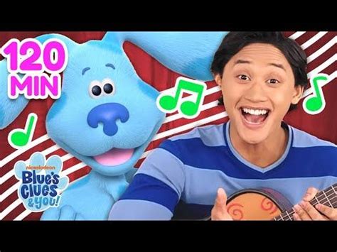 2 Hour Nursery Rhyme Sing Along Songs w/ Blue, Josh & Magenta 🎵 Blue's Clues & You! - YouTube ...