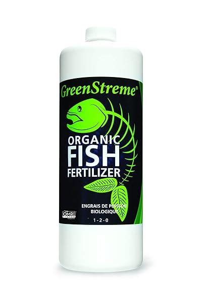 Greenstreme Fish Fertilizer Litre Ontario Organic Fresh Trout Based