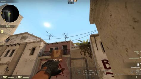 Fast Mirage Window Smoke From Spawn CS GO YouTube