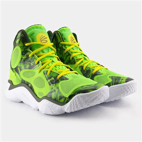 Under Armor Curry Spawn Flotro Shoes Hyper Green 3026640 300